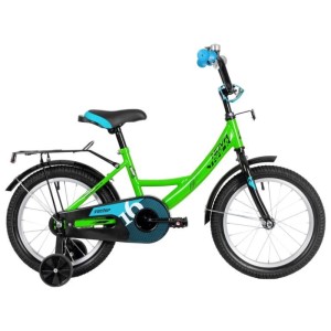 Велосипед 16" Novatrack VECTOR, лаймовый
