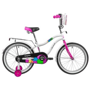 Велосипед 20" Novatrack CANDY, белый Велосипед 20" Novatrack CANDY, белый