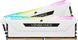 Оперативная память Corsair Vengeance RGB PRO SL 32GB (16GBx2) 3600MHz CL18 Intel XMP 2.0 (CMH32GX4M2D3600C18W)