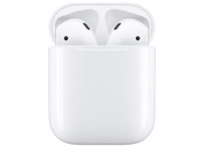 Беспроводные наушники Apple AirPods 2 (с зарядным футляром) Беспроводные наушники Apple AirPods 2 (с зарядным футляром)