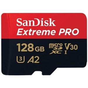 Карта памяти MicroSDXC SanDisk Extreme Pro 128Gb (SDSQXCY-128G-GN6MA)