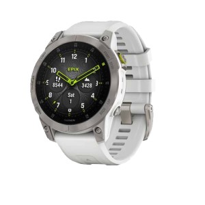 Умные часы Garmin Epix Gen 2 47mm White Titanium with Carrera White Band (010-02582-20) Умные часы Garmin Epix Gen 2 47mm White Titanium with Carrera White Band (010-02582-20)