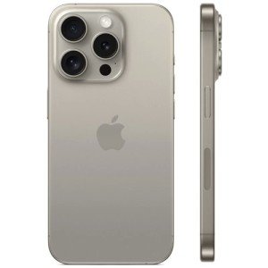 Смартфон Apple iPhone 15 Pro 128Gb Natural Titanium (Бежевый титановый) nano-SIM + eSIM