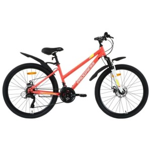 Велосипед 26" PROGRESS Ingrid Pro RUS, кораловый, р. 15"