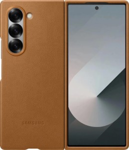 Чехол (клип-кейс) Samsung Kindsuit Case Fold 6 (F956) для Samsung Galaxy Z Fold6, коричневый (EF-VF956PAEGRU) Чехол (клип-кейс) Samsung Kindsuit Case Fold 6 (F956) для Samsung Galaxy Z Fold6, коричневый (EF-VF956PAEGRU)