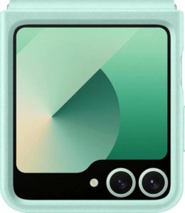Чехол (клип-кейс) Samsung Kindsuit Case Flip 6 (F741) для Samsung Galaxy Z Flip6, мятный (EF-VF741PMEGRU) Чехол (клип-кейс) Samsung Kindsuit Case Flip 6 (F741) для Samsung Galaxy Z Flip6, мятный (EF-VF741PMEGRU)
