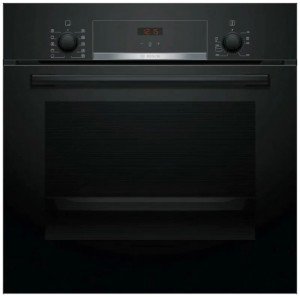 Электрический духовой шкаф Bosch HBA534EB0, черный