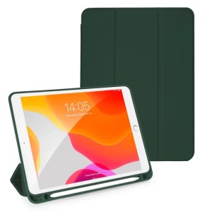 Чехол-книжка Gurdini Milano Series (pen slot) для iPad 10.2 Pine Green
