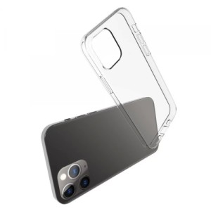 Накладка силикон для iPhone 12 прозрачная Накладка силикон для iPhone 12 прозрачная