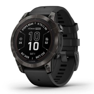 Умные часы Garmin fenix 7 Pro – Sapphire Solar Edition Carbon Gray DLC Titanium with Black Band (010-02777-11) Умные часы Garmin fenix 7 Pro – Sapphire Solar Edition Carbon Gray DLC Titanium with Black Band (010-02777-11)