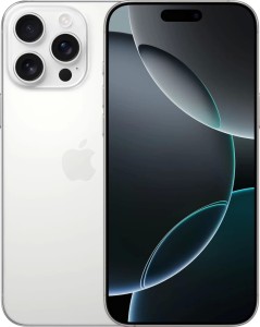 Смартфон Apple iPhone 16 Pro Max 256 ГБ Белый Титан (nano SIM+eSIM) Смартфон Apple iPhone 16 Pro Max 256 ГБ Белый Титан (nano SIM+eSIM)