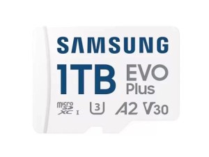 Карта памяти MicroSD Samsung Evo Plus 1TB с адаптером 160Mb/s (MB-MC1T0SA) Карта памяти MicroSD Samsung Evo Plus 1TB с адаптером 160Mb/s (MB-MC1T0SA)