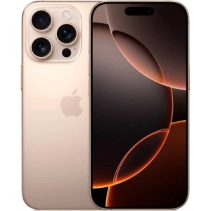 Смартфон Apple iPhone 16 Pro 256 ГБ, Dual: nano SIM + eSIM, пустынный титан