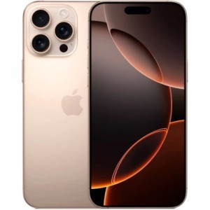 Смартфон Apple iPhone 16 Pro Max 256 ГБ, Dual: nano SIM + eSIM, пустынный титан