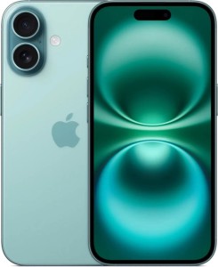 Смартфон Apple iPhone 16 256GB, Teal (зеленый) Смартфон Apple iPhone 16 256GB, Teal (зеленый)
