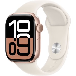 Умные часы Apple Watch Series 10 46 мм Aluminum Sport Розовое золото / Сияющая звезда Умные часы Apple Watch Series 10 46 мм Aluminum Sport Розовое золото / Сияющая звезда