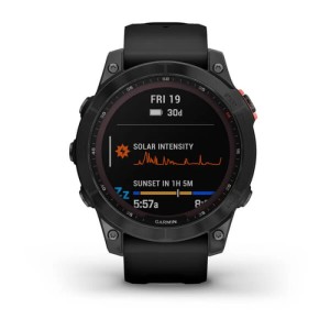 Умные часы Garmin Fenix 7 Solar, темно-серый (010-02540-10)