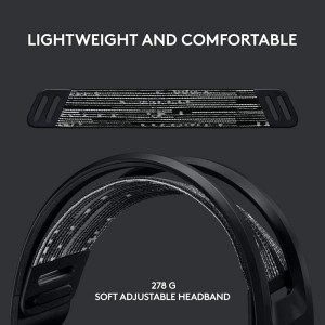 Беспроводные наушники Logitech G733 Lightspeed Wireless RGB Gaming Headset Black (981-000866)