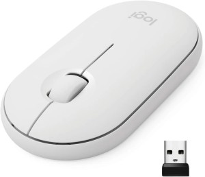 Беспроводная мышь Logitech Pebble M350 White