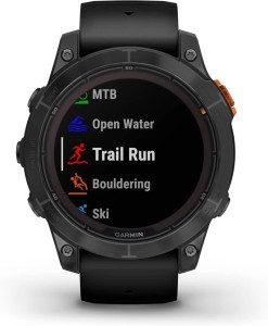 Умные часы Garmin Fenix 7 Pro Solar Edition Slate Gray with Black Band (010-02777-00)