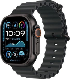 Часы Apple Watch Ultra 2 49mm (MYPD3) Black Titanium Case with Black with Black Ocean Band Часы Apple Watch Ultra 2 49mm (MYPD3) Black Titanium Case with Black with Black Ocean Band