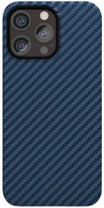 Чехол защитный "vlp" Kevlar Case с MagSafe для iPhone 15 Pro, синий Чехол защитный "vlp" Kevlar Case с MagSafe для iPhone 15 Pro, синий