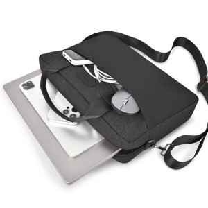 Сумка для ноутбука WiWU Minimalist Laptop Bag Pro Black 14"