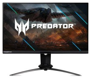Монитор Acer Predator X25, 24.5" 1920x1080, IPS, 360Гц, 2хHDMI, 1хDP, черный