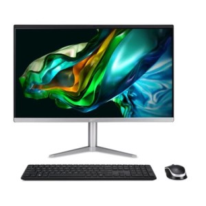 Моноблок Acer Aspire C24-1300 AMD Ryzen 3 7320U, 2.4 GHz - 4.1 GHz, 8192 Mb, 512 Gb SSD, 23.8" Full HD 1920x1080, AMD Radeon 610M, 65W, Eshell, серебристый-черный, 4.3 кг DQ.BKRCD.006