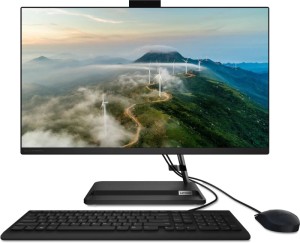 Моноблок Lenovo IdeaCentre AIO 3 27IAP7 27" FHD IPS / Intel Core i5 12450H(2Ghz) / 16Gb / 512Gb SSD / noDVD / Intel UHD Graphics / Cam / BT / WiFi / black / noOS