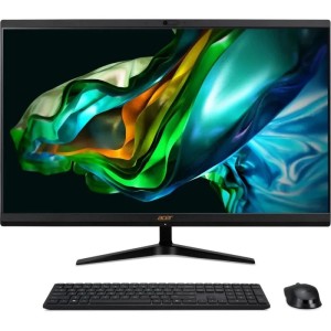 Моноблок Acer Aspire C27-1800, 27" (1920x1080) IPS / Intel Core i5-1334U / 16 DDR4 / 512 ГБ SSD / Intel Iris Xe Graphics / Без ОС / Клавиатура, мышь, Черный (DQ.BN4CD.004)