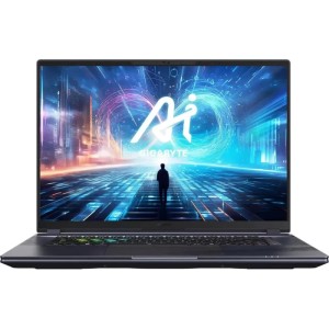 Ноутбук Gigabyte AORUS 16X, 16" (2560x1600) IPS 165 Гц/Intel Core i7-13650HX/16 ГБ DDR5/1024 ГБ SSD/NVIDIA GeForce RTX 4060 для ноутбуков (8 Гб)/Без системы, Серый (9KG-43KZC54SD) Ноутбук Gigabyte AORUS 16X, 16" (2560x1600) IPS 165 Гц/Intel Core i7-13650HX/16 ГБ DDR5/1024 ГБ SSD/NVIDIA GeForce RTX 4060 для ноутбуков (8 Гб)/Без системы, Серый (9KG-43KZC54SD)