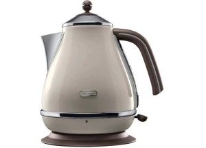 Чайник электрический DeLonghi KBOV2001.BG, 2000Вт, бежевый