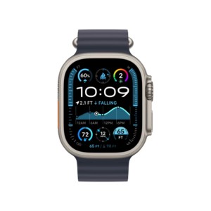 Apple Watch Ultra 2 GPS + Cellular, 49 мм, корпус из бежевого титана, ремешок Ocean темно-синего цвета Цвет Apple Watch Ultra 2 GPS + Cellular, 49 мм, корпус из бежевого титана, ремешок Ocean темно-синего цвета Цвет