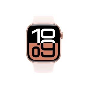 Apple Watch Series 10, 42 мм, корпус из алюминия цвета «розовое золото», спортивный ремешок цвета «румянец» M/L Apple Watch Series 10, 42 мм, корпус из алюминия цвета «розовое золото», спортивный ремешок цвета «румянец» M/L