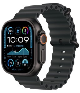Умные часы Apple Watch Ultra 2 49mm, Black Titanium Case GPS + Cellular, with Black Ocean Band Умные часы Apple Watch Ultra 2 49mm, Black Titanium Case GPS + Cellular, with Black Ocean Band