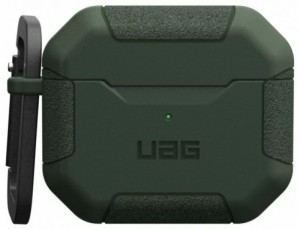 Чехол + карабин UAG Scout Case для Apple AirPods 3, оливковый 104127117272 Чехол + карабин UAG Scout Case для Apple AirPods 3, оливковый 104127117272