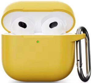 Силиконовый защитный чехол для AirPods 4, жёлтый (Yellow) Силиконовый защитный чехол для AirPods 4, жёлтый (Yellow)