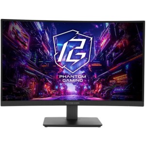 Монитор 27" ASRock Phantom Gaming PG27QRT1B Black VA