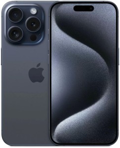 Смартфон Apple iPhone 15 Pro 128 ГБ, Dual: nano SIM + eSIM, синий титан Смартфон Apple iPhone 15 Pro 128 ГБ, Dual: nano SIM + eSIM, синий титан