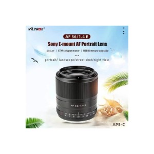 Объектив Viltrox AF 56/1.4 E STM для Sony E-mount Объектив Viltrox AF 56/1.4 E STM для Sony E-mount