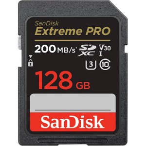 Карта Памяти SanDisk 128GB Extreme Pro 200MB/s U3 V30 UHD 4K Карта Памяти SanDisk 128GB Extreme Pro 200MB/s U3 V30 UHD 4K