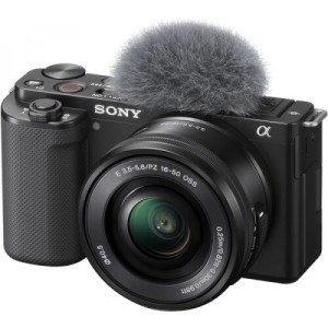 Беззеркальный фотоаппарат Sony Alpha ZV-E10 Kit 16-50 черный Беззеркальный фотоаппарат Sony Alpha ZV-E10 Kit 16-50 черный