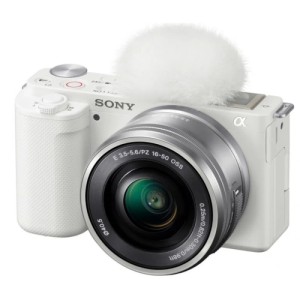 Беззеркальный фотоаппарат Sony ZV-E10 Kit 16-50mm, белый Беззеркальный фотоаппарат Sony ZV-E10 Kit 16-50mm, белый