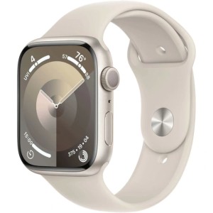 Смарт-часы Apple Watch Series 9 45mm Starlight Aluminium M/L