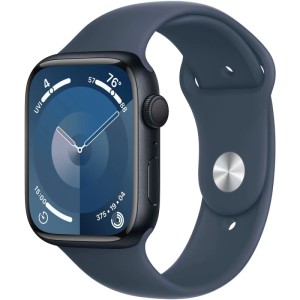 Apple Watch Series 9 GPS 45mm Midnight Aluminium Case with Midnight Sport Band Apple Watch Series 9 GPS 45mm Midnight Aluminium Case with Midnight Sport Band