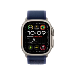 Apple Watch Ultra 2 GPS + Cellular, 49 мм, корпус из бежевого титана, ремешок Trail голубого цвета, размер M Apple Watch Ultra 2 GPS + Cellular, 49 мм, корпус из бежевого титана, ремешок Trail голубого цвета, размер M