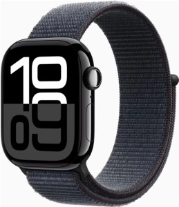 Умные часы Apple Watch Series 10 GPS, 42mm Jet Black Aluminium Case with Ink Sport Loop Умные часы Apple Watch Series 10 GPS, 42mm Jet Black Aluminium Case with Ink Sport Loop