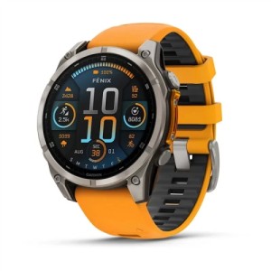 Умные часы Garmin Fenix 8, 47 mm, AMOLED Sapphire spark orange band Умные часы Garmin Fenix 8, 47 mm, AMOLED Sapphire spark orange band