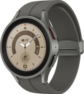 Умные часы Samsung Galaxy Watch5 Pro Wi-Fi NFC, серый титан Умные часы Samsung Galaxy Watch5 Pro Wi-Fi NFC, серый титан